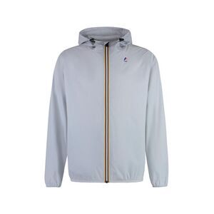 K-WAY Men's Hooded Lightweight Jacket Men GREY Outerwear